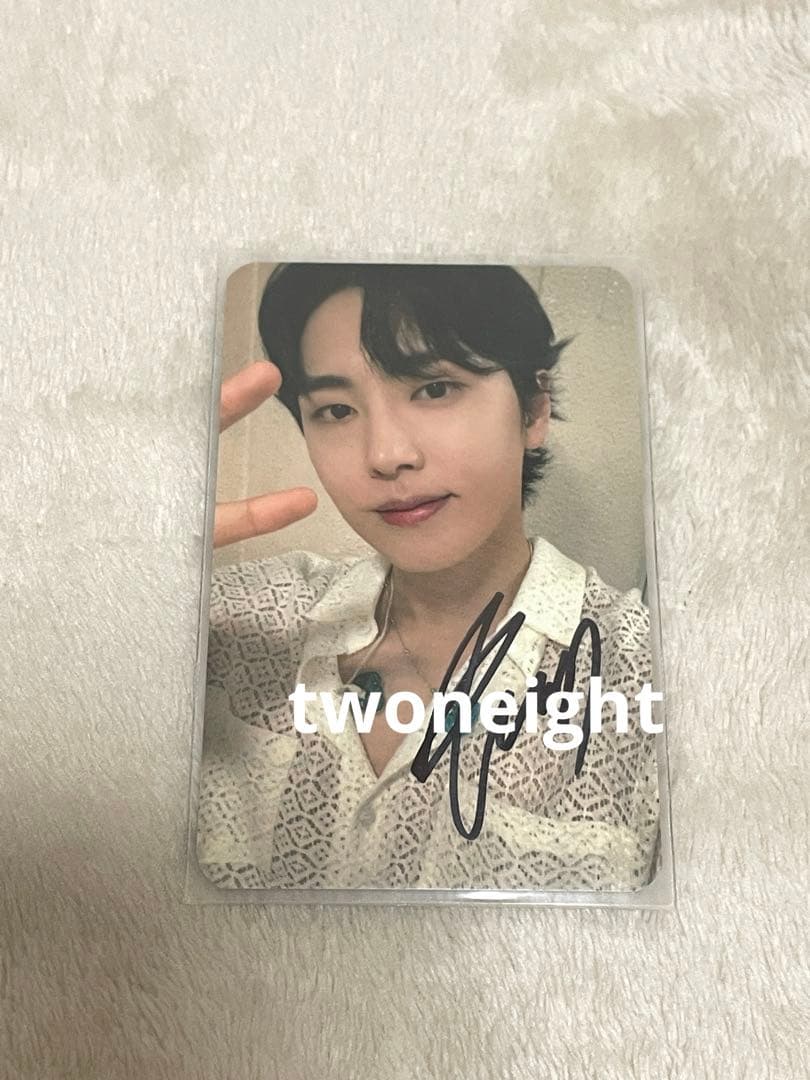 sf9 ジェユン yizhiyu 中国サイン会 直筆サイン トレカ