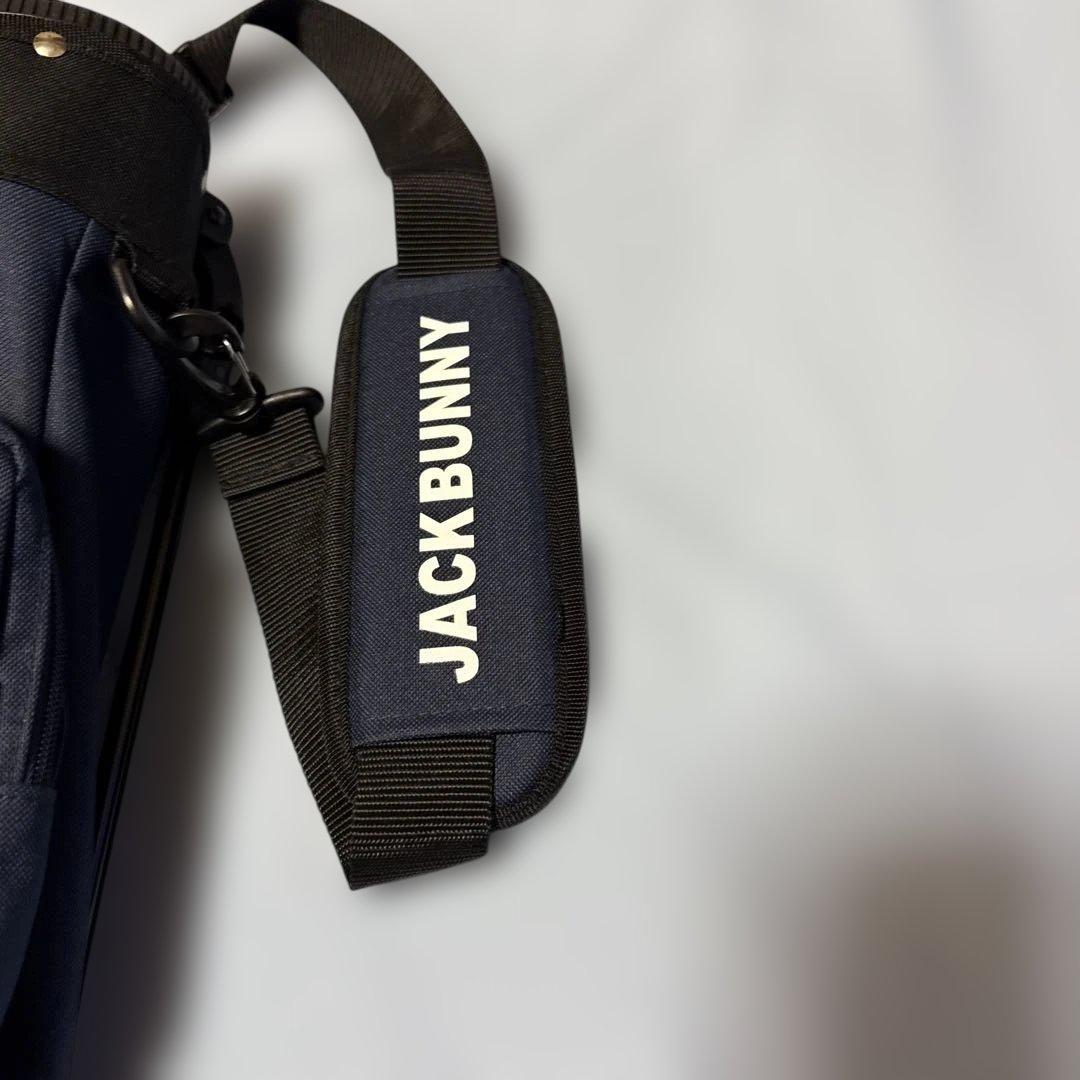 ★人気のJACK BUNNY ゴルフセルフスタンドクラブケース　ネイビーカラー