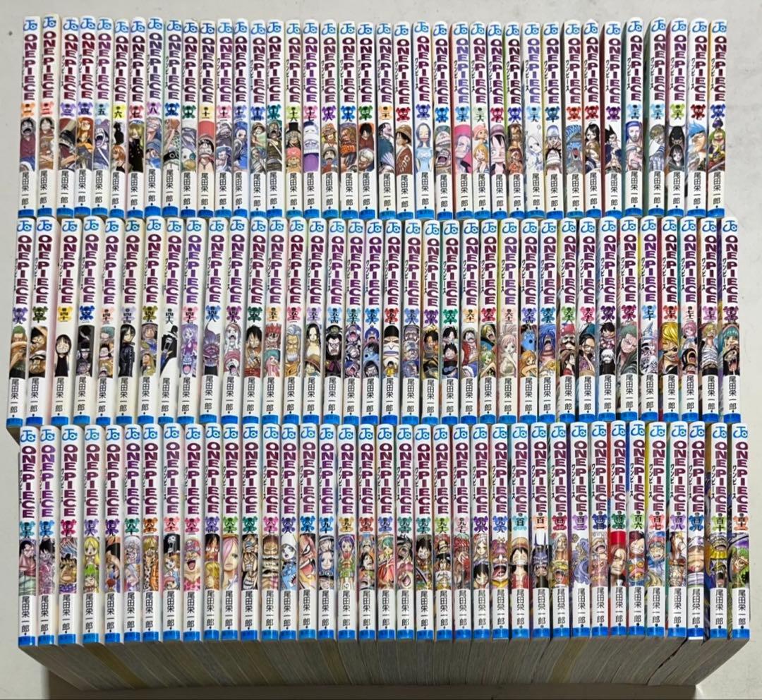 ONE PIECE ワンピース 最新刊全巻 1～111巻セット+大量おまけ付き！