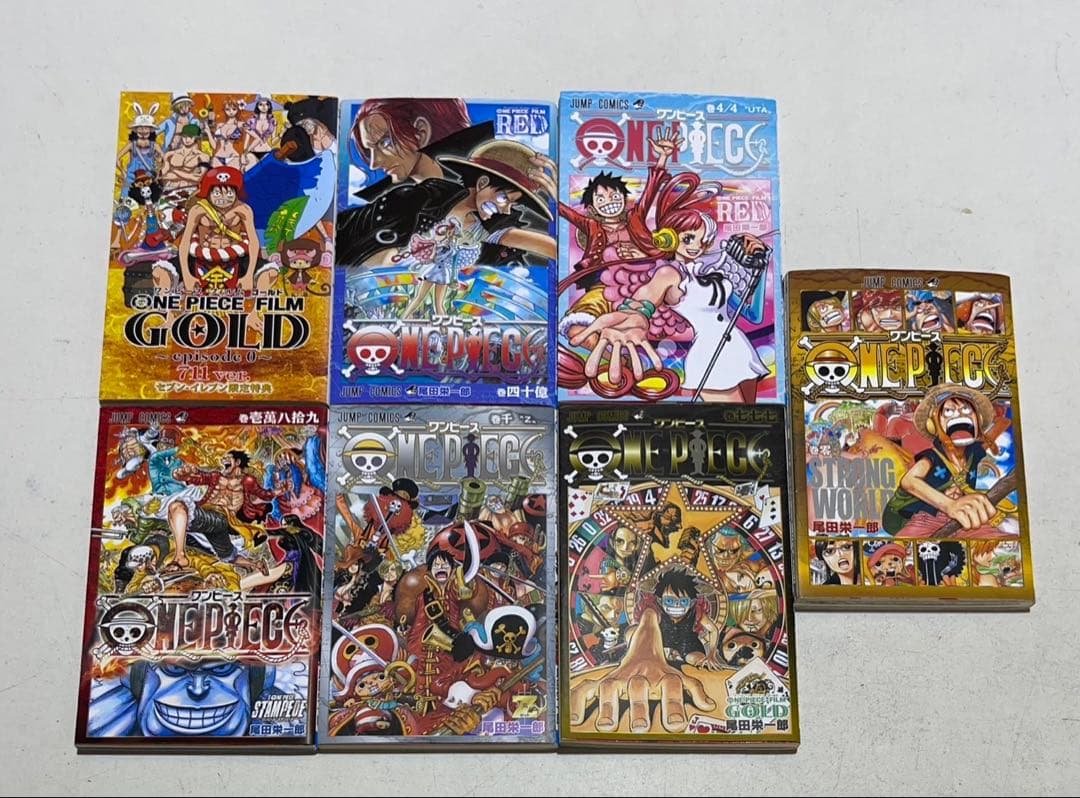 ONE PIECE ワンピース 最新刊全巻 1～111巻セット+大量おまけ付き！