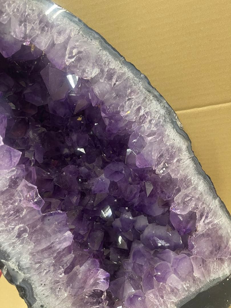 ☆大特価☆希少アメジストドーム☆美結晶大☆美濃紫