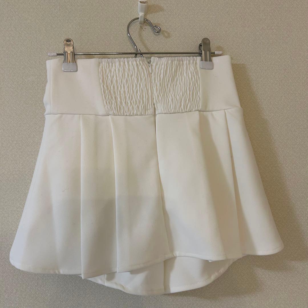Darich 美シルエットミニスカート ホワイト freesize