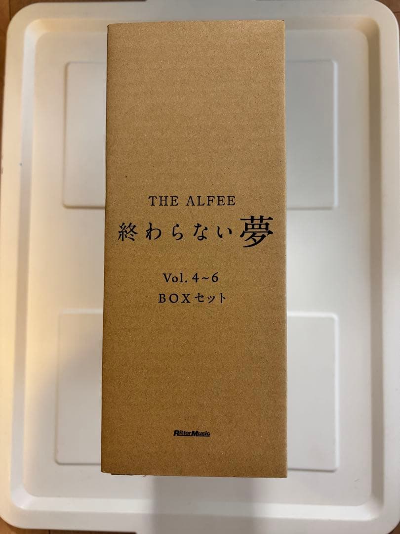 【新品未開封】THE ALFEE 終わらない夢 Vol. 4-6 BOXセット