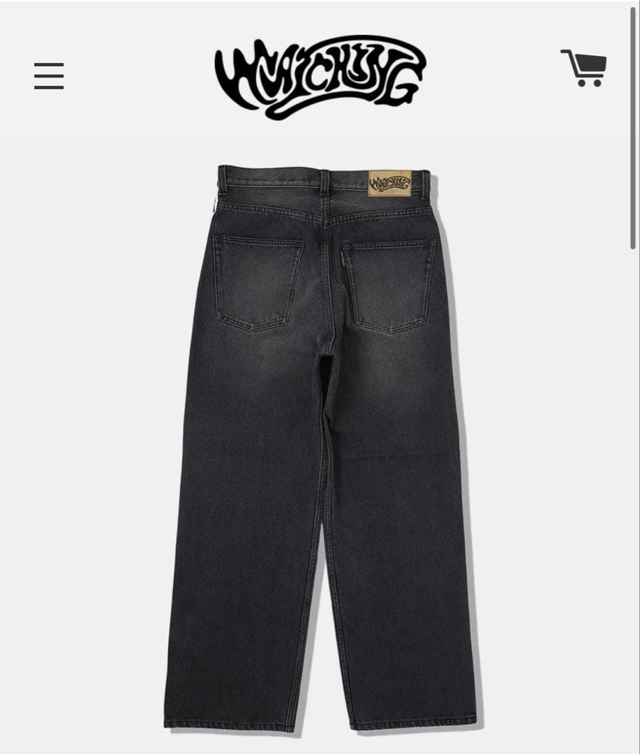 godswatchingデニムセットアップ