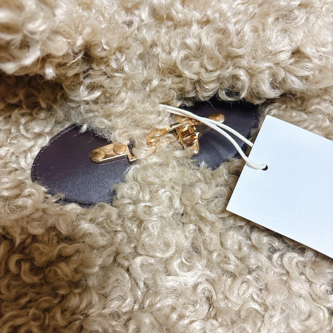 新品 ZARA トグルボタン フェイクファージャケット