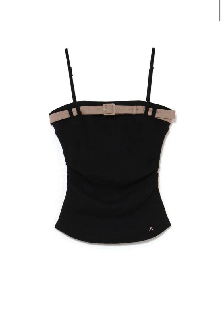 スカート ANDMARY Heidi belt pleats set up