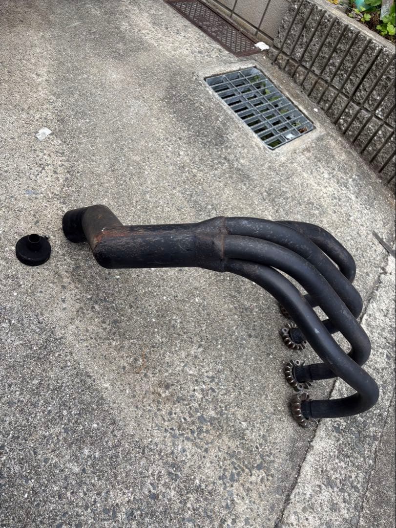 で*こ様 旧cb400f ショート管　モリワキ？ヨシムラ？当時物？