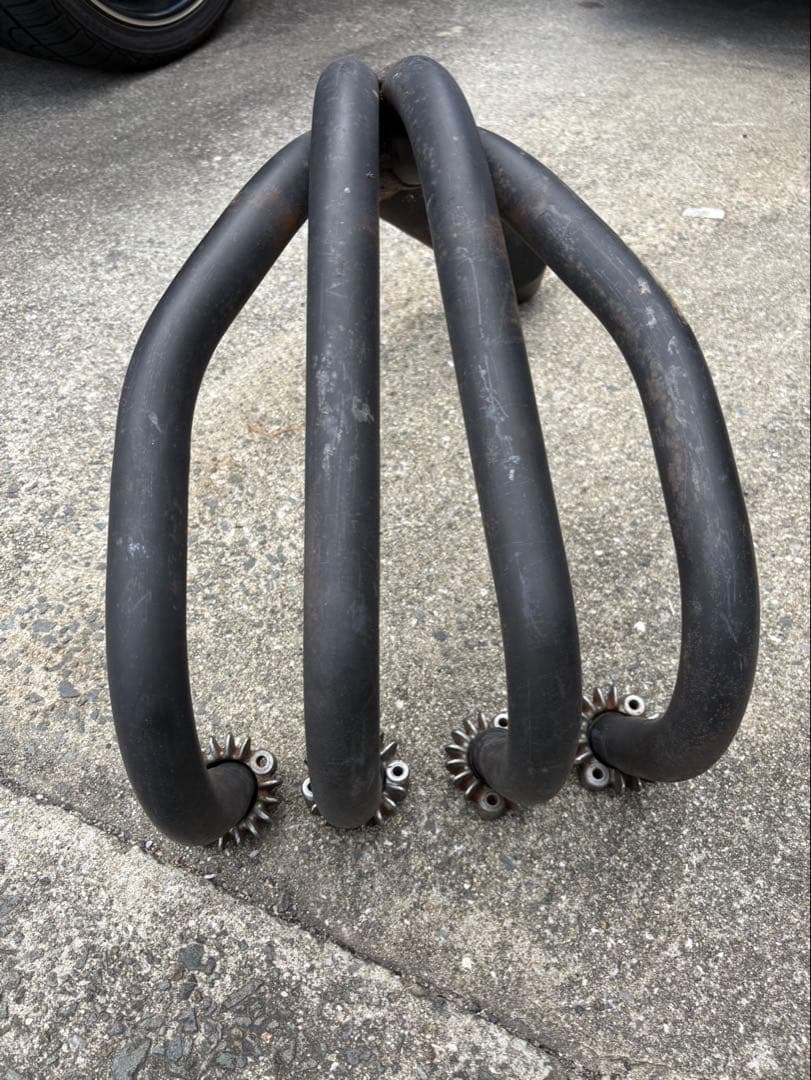 で*こ様 旧cb400f ショート管　モリワキ？ヨシムラ？当時物？