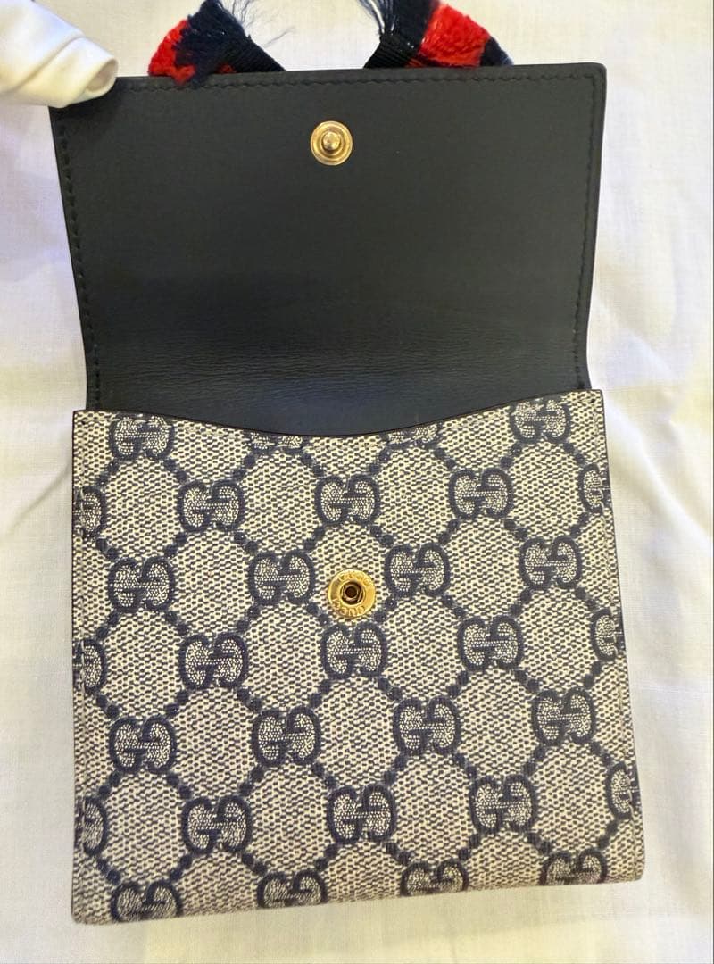 【美品】GUCCI グッチ 折り財布 百貨店購入