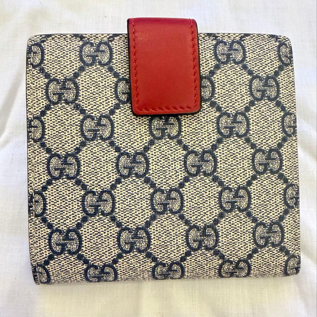 【美品】GUCCI グッチ 折り財布 百貨店購入