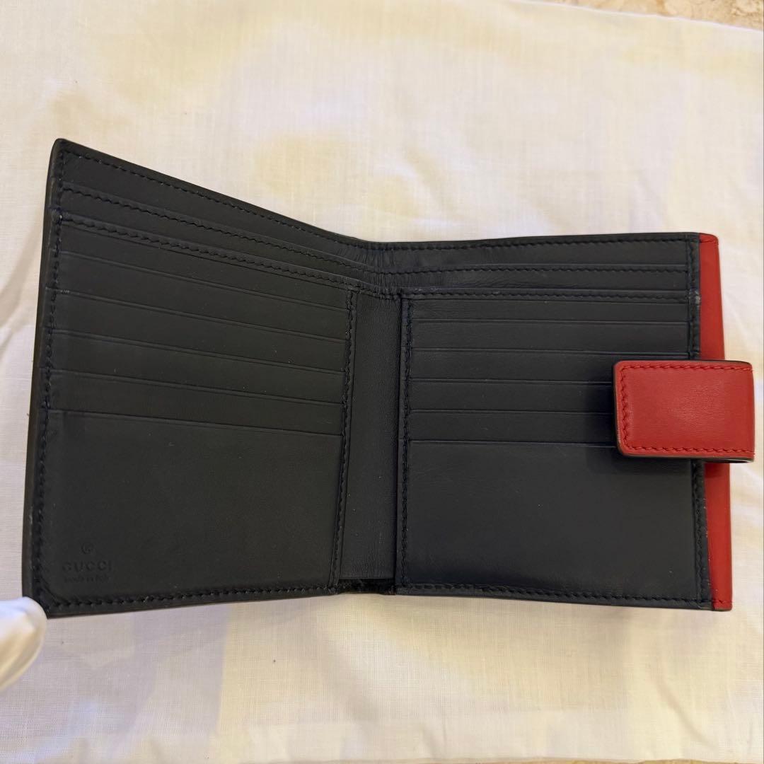 【美品】GUCCI グッチ 折り財布 百貨店購入