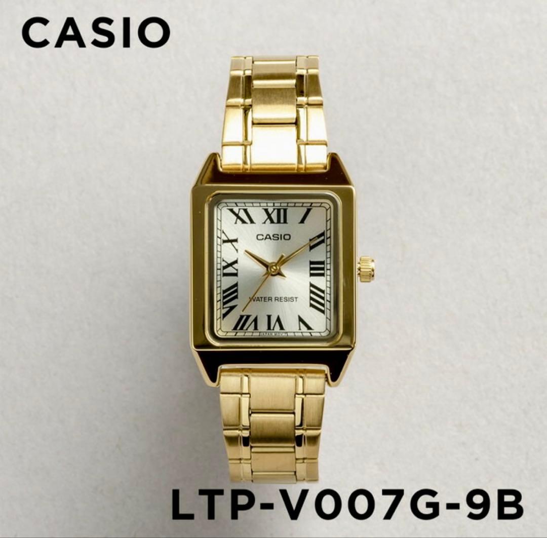 CASIO カシオ　LTP-V007G-9B ゴールド　腕時計　レディース