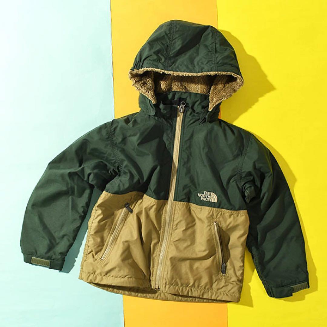 新品未使用タグ付ノースフェイスコンパクトノマドジャケット2025新作カーキ130