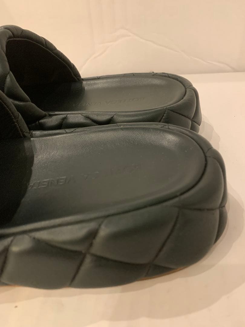 【美品】BottegaVeneta サンダル 黒 26.5cm ボッテガヴェネタ