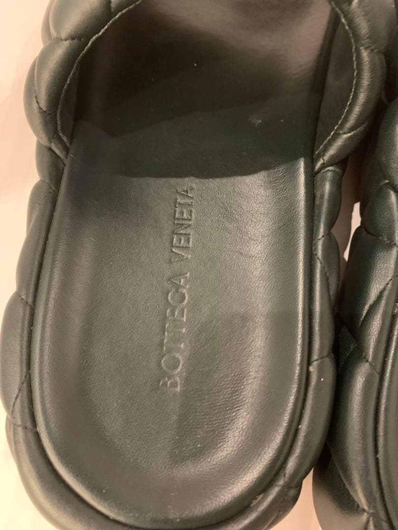 【美品】BottegaVeneta サンダル 黒 26.5cm ボッテガヴェネタ