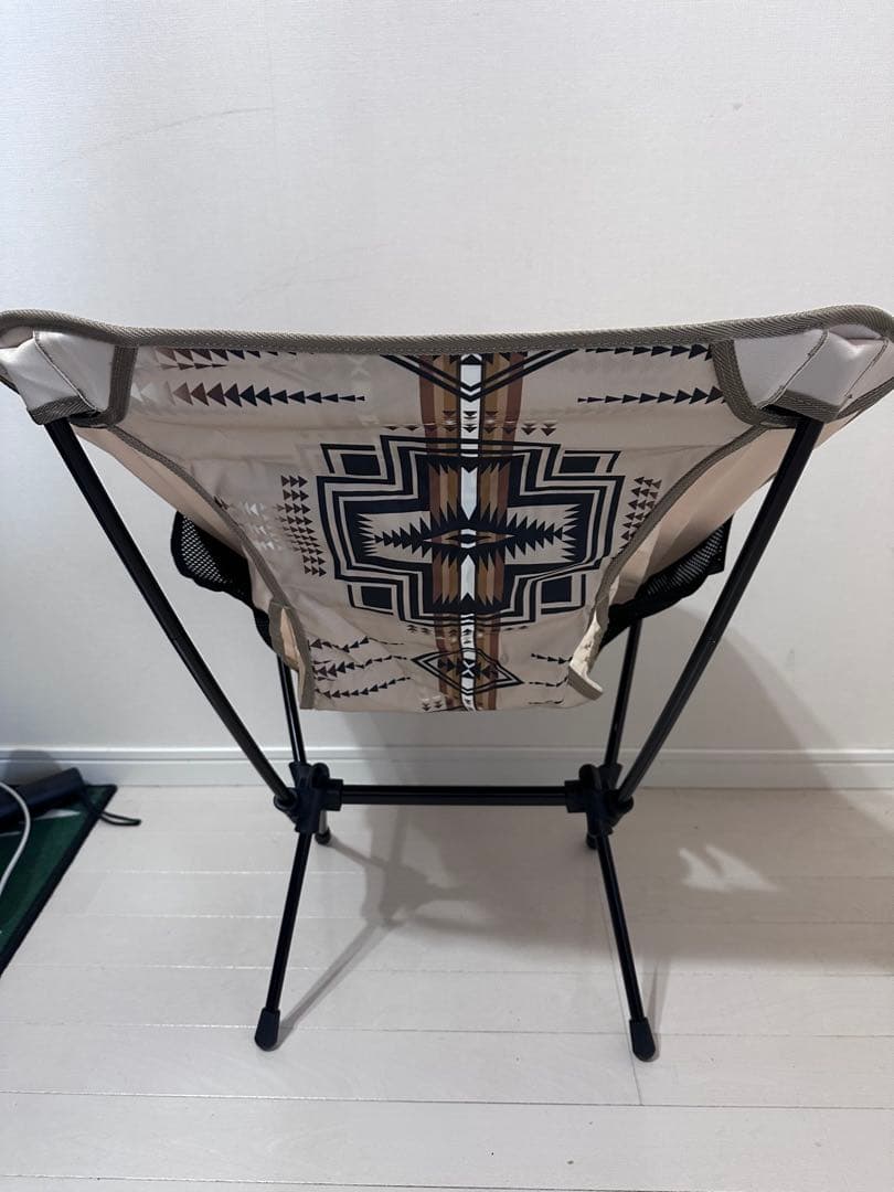 owl camp 幾何学模様 アウトドアチェア