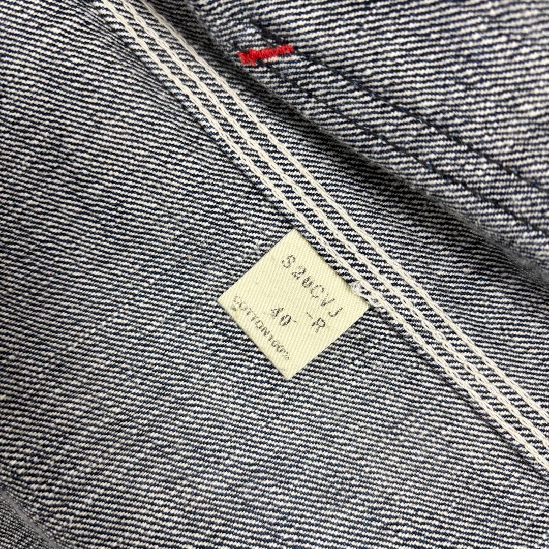 サムライジーンズ ヘヴィーオンス チンスト デニム カバーオール 40