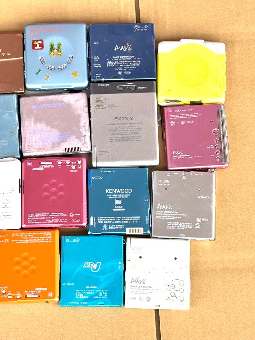 MDプレーヤー ジャンク品 19台 まとめセット