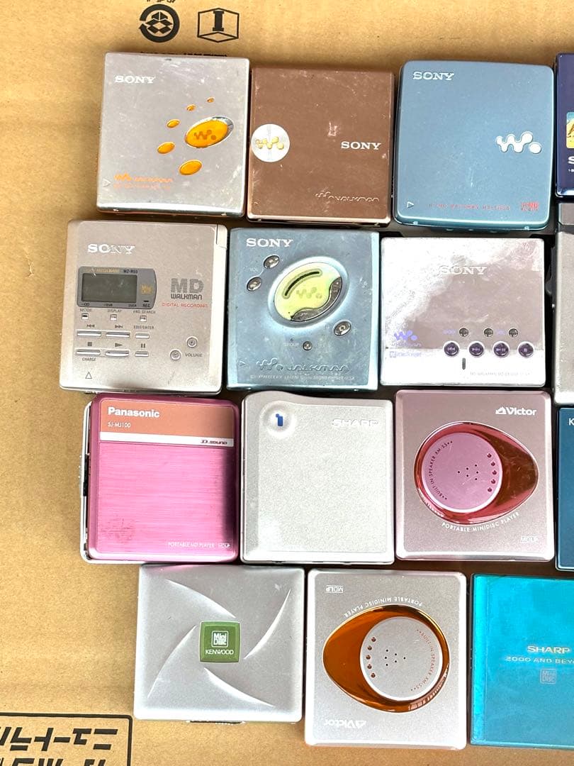 MDプレーヤー ジャンク品 19台 まとめセット