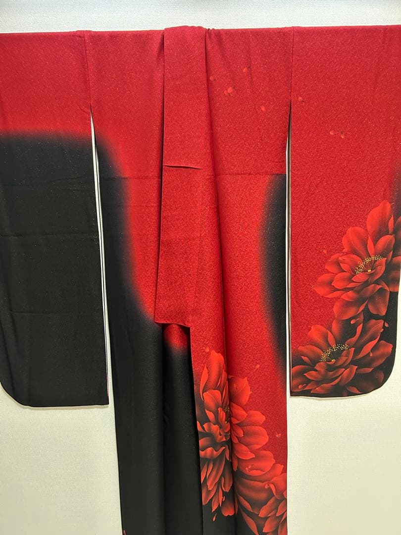 豪華振袖５点セット！！　モダン　グラデーション　花柄　１９５