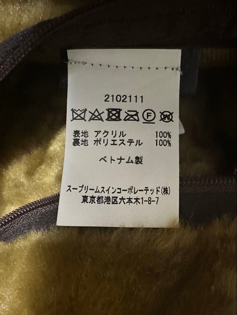 38/ウォームパイル ジップインライナーファーベスト