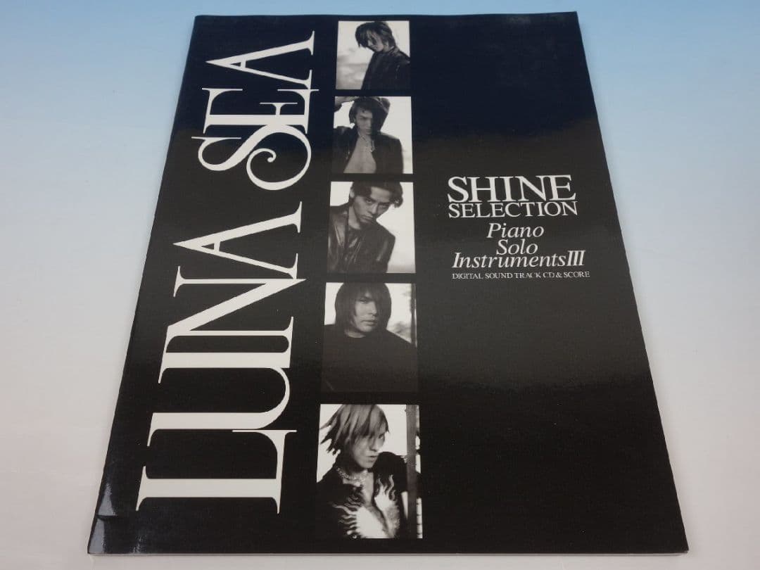 LUNA SEA楽譜CD付ピアノソロINSTRUMENTSⅢインストゥルメンツ3