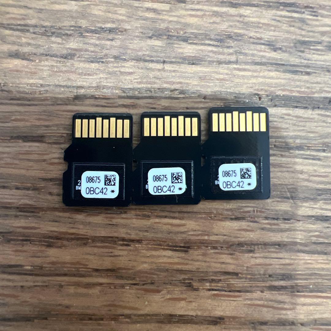 TOYOTA カーナビ用SDカード 32GB 3枚セット