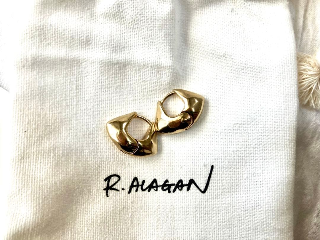 R. ALAGAN TINY BAUM HOOPS ララガン　ピアス