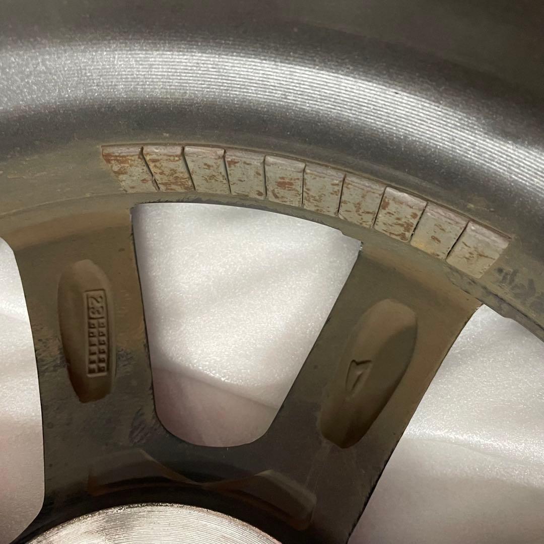 ダイハツ純正ホイール 155/65R14 グレー 8本スポークホイール