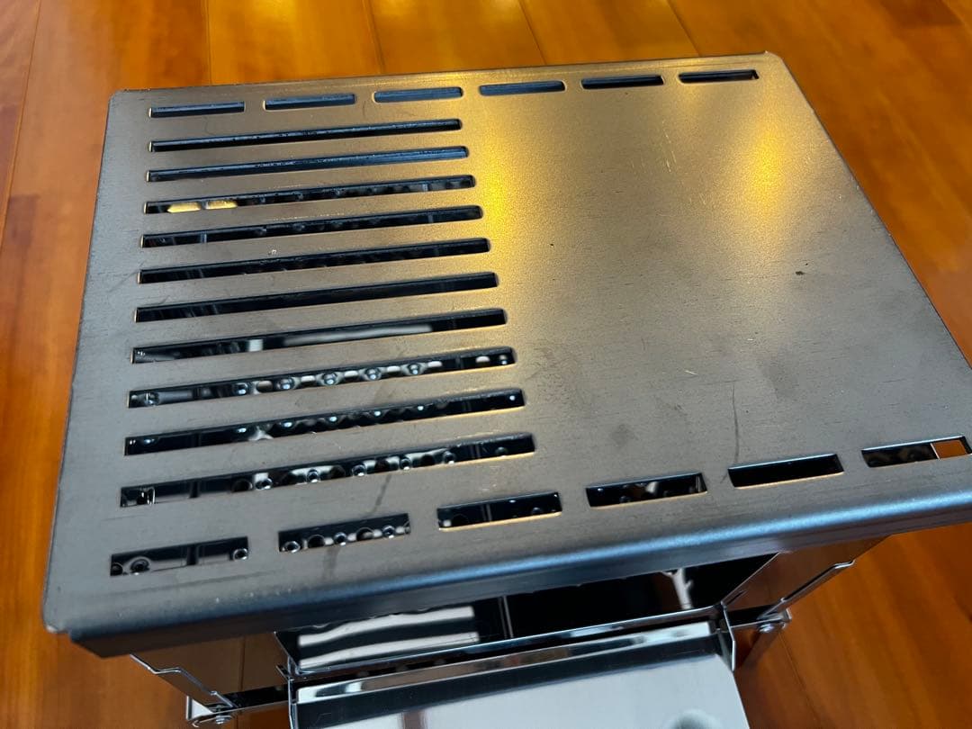 笑's コンパクト焚き火グリル 「B-GO」 グリルプレート3点セット　未使用