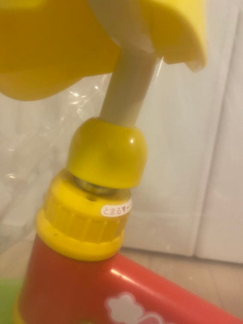 【美品】アンパンマン 三輪車 持ち手付き