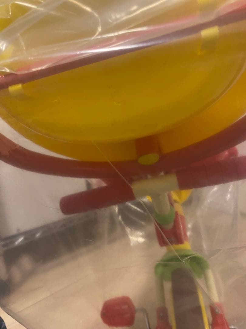 【美品】アンパンマン 三輪車 持ち手付き