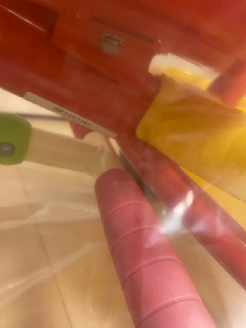 【美品】アンパンマン 三輪車 持ち手付き