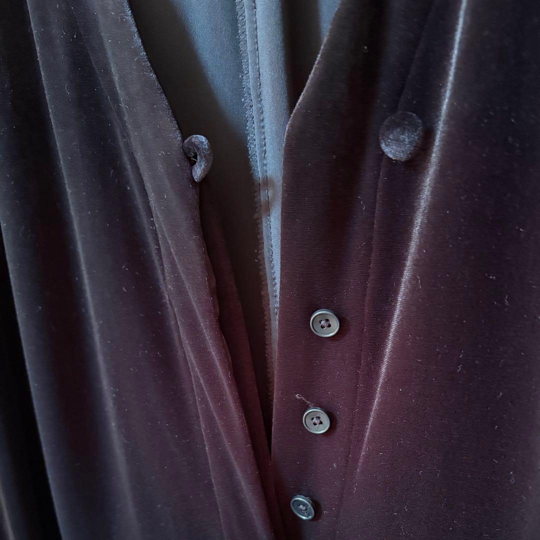 ジャーナルスタンダード ラックス ベロア オールインワン サロペット ブラック