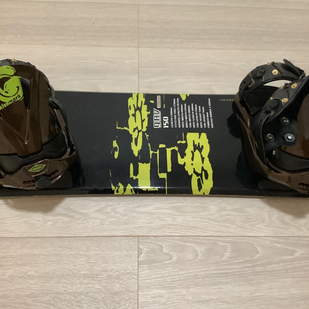 045 IGNIO 150cm メンズスノーボード 初心者やグラトリ向き