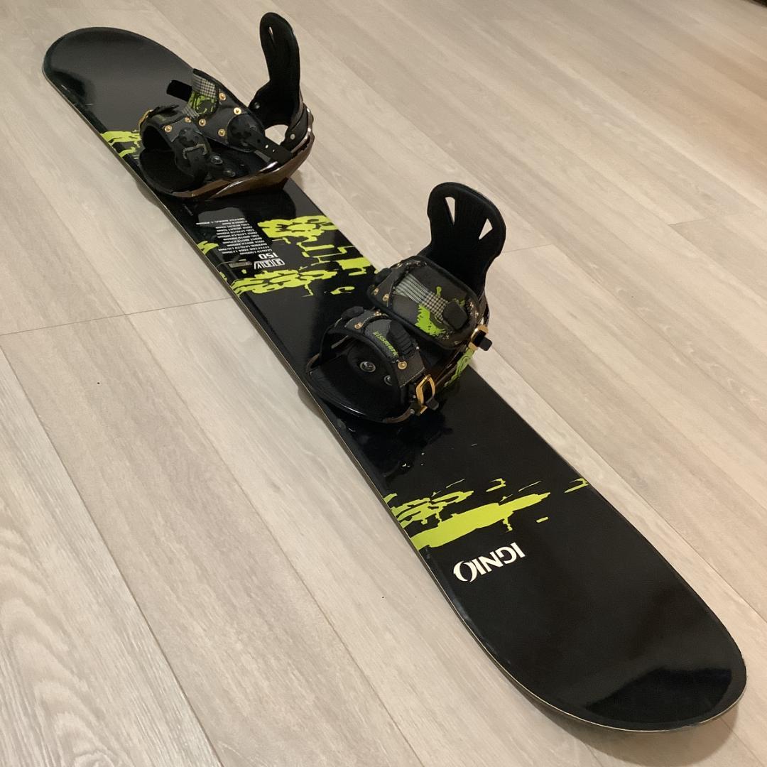 045 IGNIO 150cm メンズスノーボード 初心者やグラトリ向き