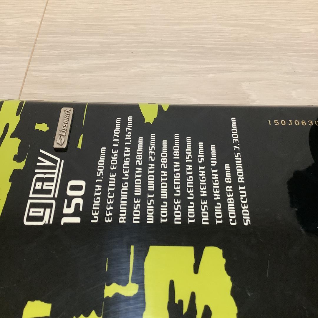 045 IGNIO 150cm メンズスノーボード 初心者やグラトリ向き