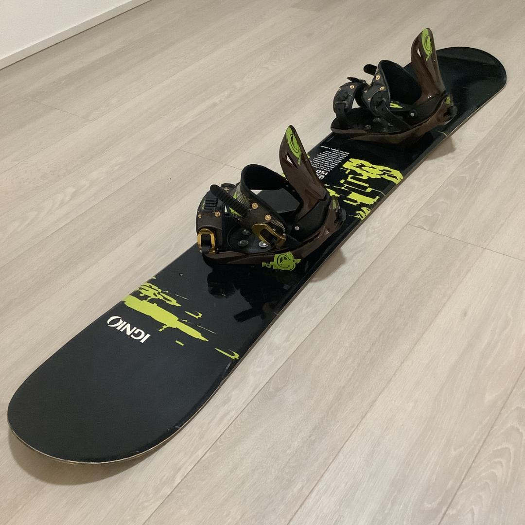 045 IGNIO 150cm メンズスノーボード 初心者やグラトリ向き