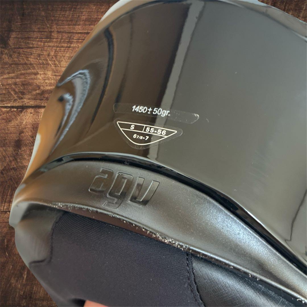 AGV K3svフルフェイスヘルメット ブラック（ツヤあり）