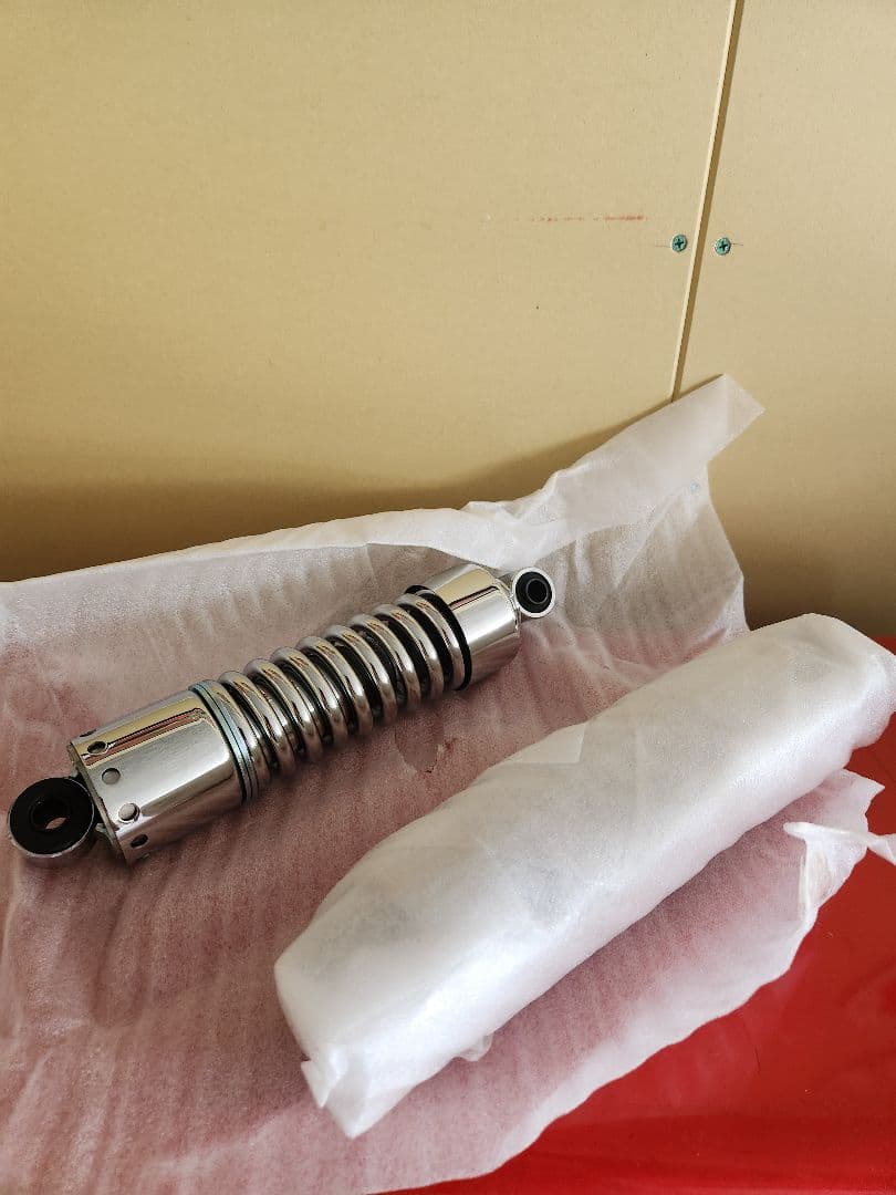 ハーレーショベルリアショックアブソーバー 11インチ クローム