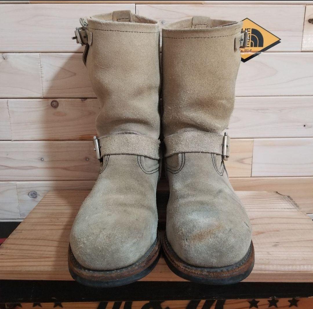 廃盤　REDWING 8268 suede　エンジニアブーツ　キムタク　25.5