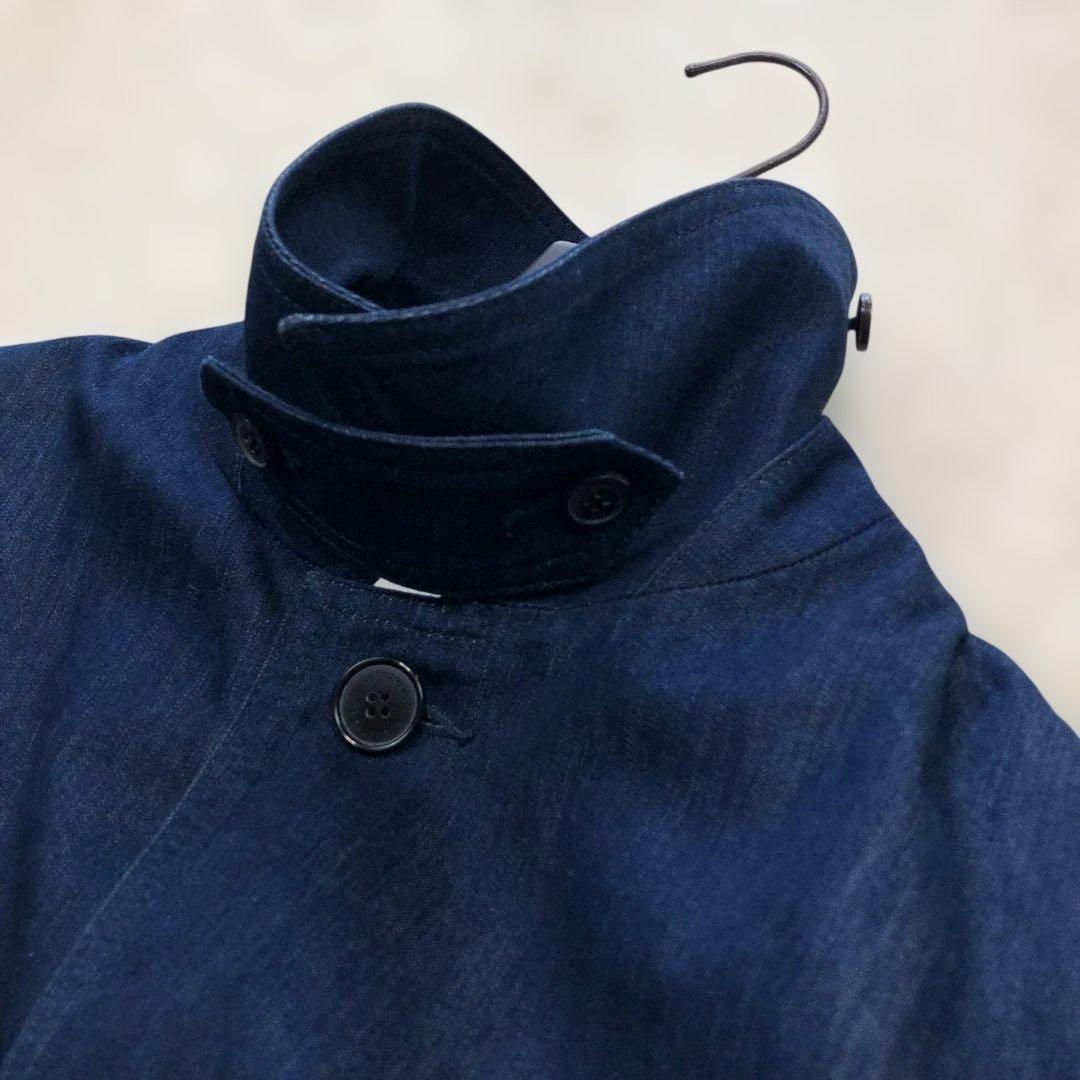 美品/白タグ⭐マッキントッシュ シングルブレストデニムコート 36/S位