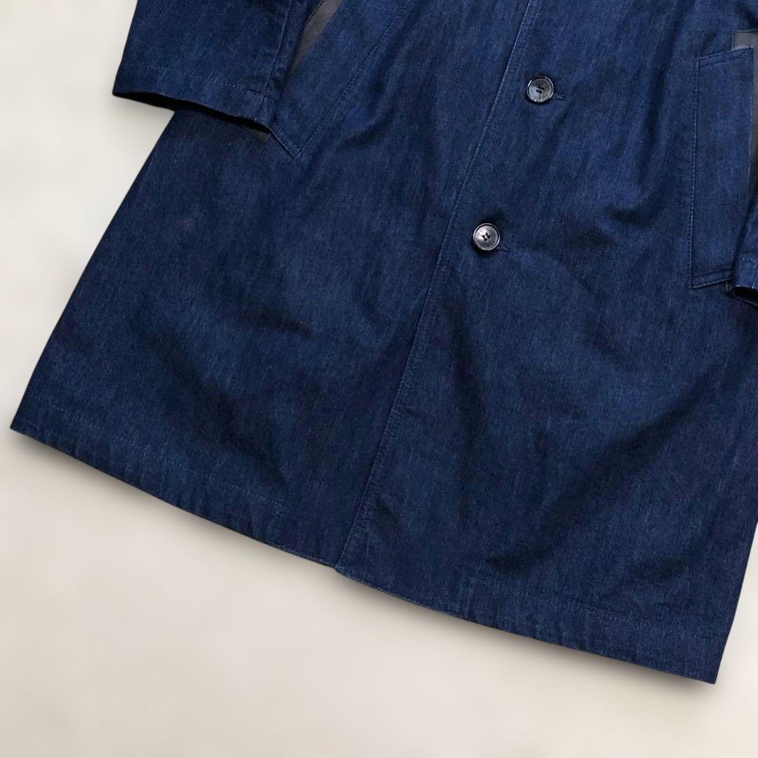 美品/白タグ⭐マッキントッシュ シングルブレストデニムコート 36/S位