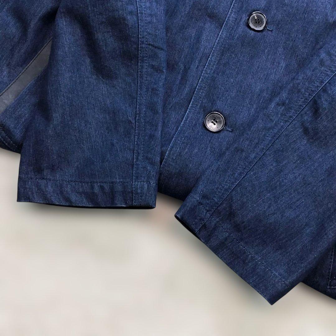 美品/白タグ⭐マッキントッシュ シングルブレストデニムコート 36/S位