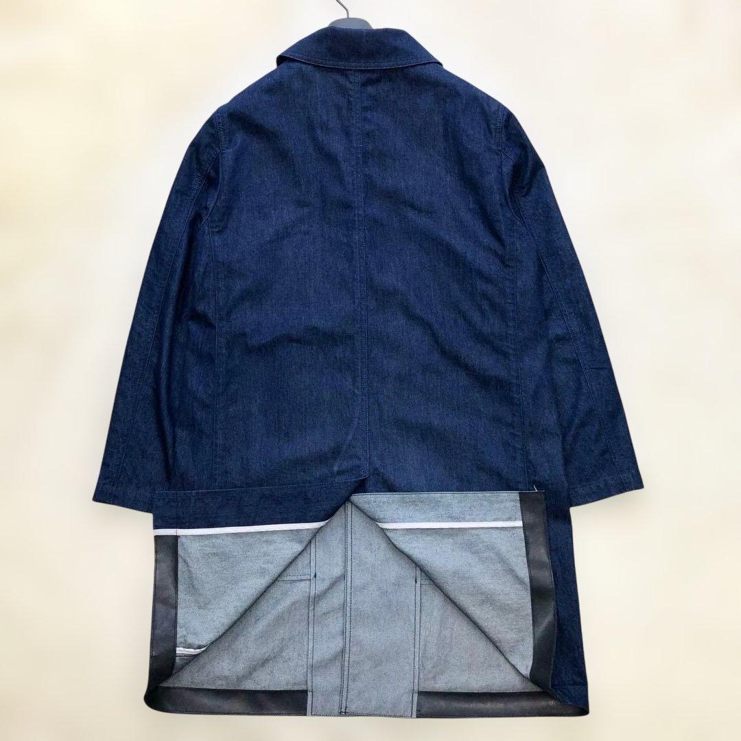 美品/白タグ⭐マッキントッシュ シングルブレストデニムコート 36/S位