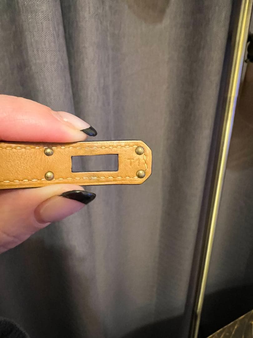 HERMES エルメス　レザーブレスレット 《ケリー》 ドゥブルトゥール