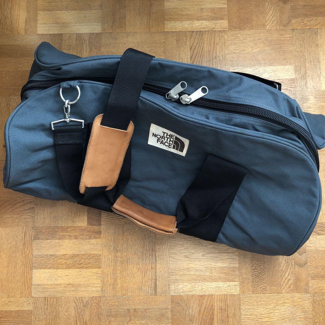 ノースフェイス　茶タグ　ドラムバッグ