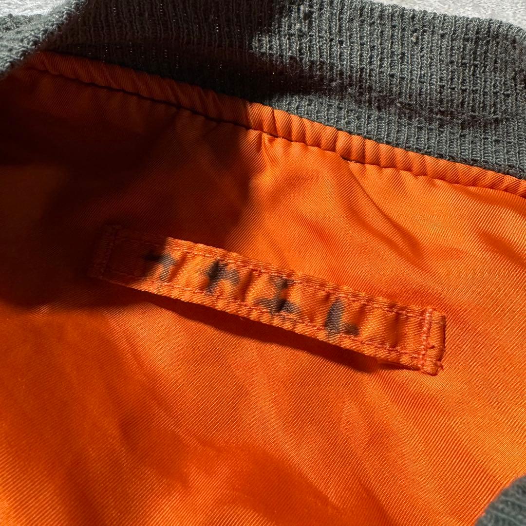 90s USA製 ALPHA MA-1 MA1 flight jacket M