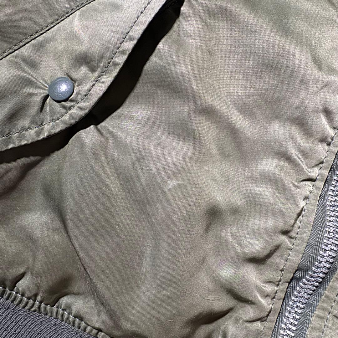 90s USA製 ALPHA MA-1 MA1 flight jacket M