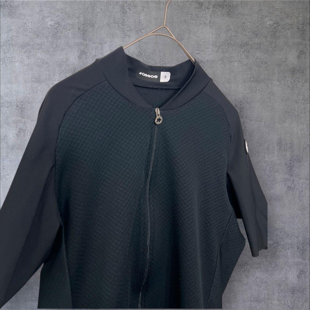 ASSOS サイクリングウェア　黒　sサイズ 半袖 ジャージ 後ろポケット